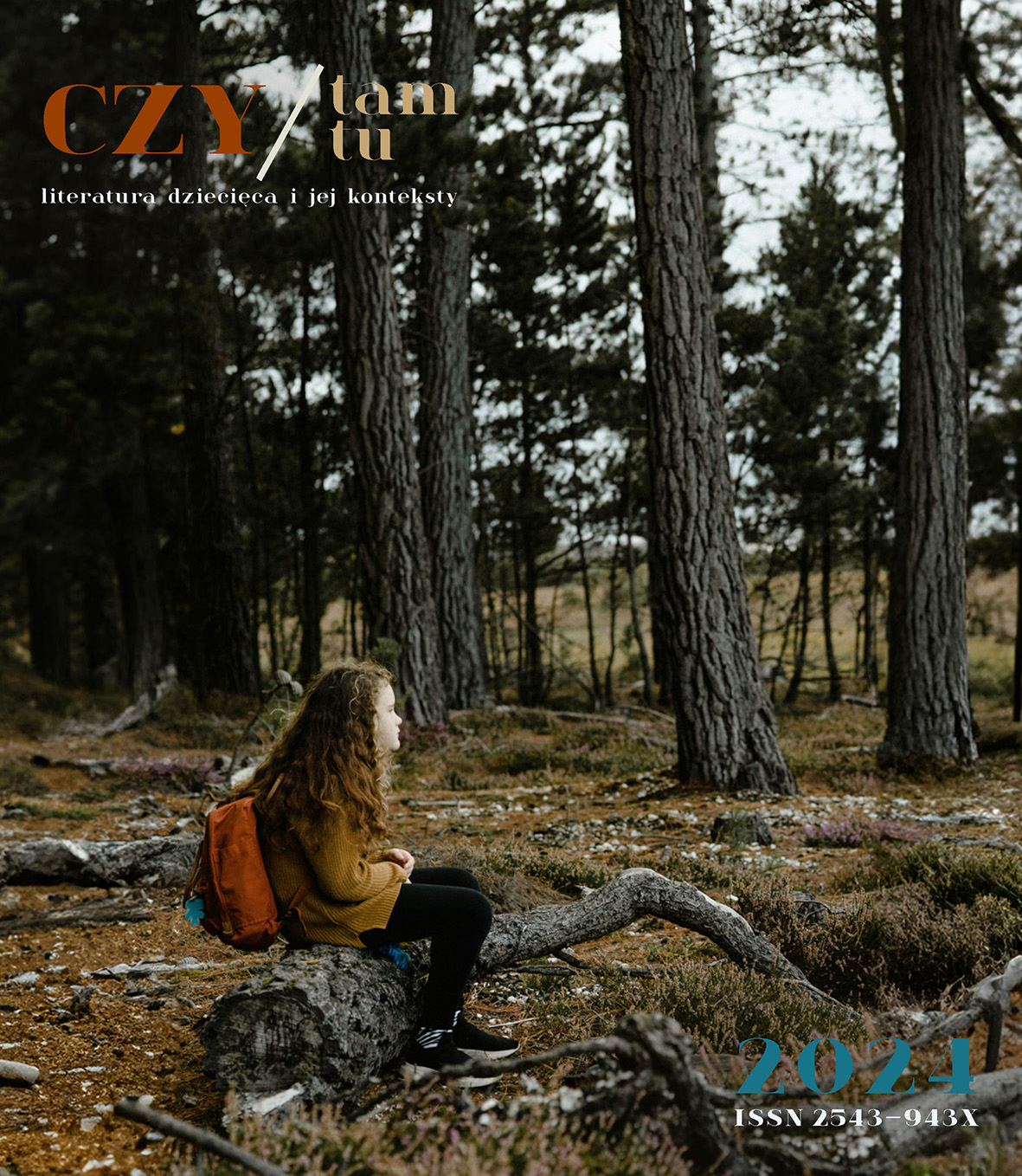 Okładka czasopisma Czy/tam/czy/tu nr 1-2 2024